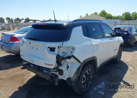 2020 Jeep Compass Trailhawk 4X4 from USA, damaged, VIN 3C4NJDDB3LT108853